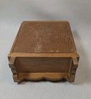 Vintage Dollhouse Furniture Winthrop Style Desk Working Door Drawers 1:12 — photo 5