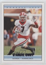 2022 Panini Chronicles Draft Picks Donruss Retro Blue /99 D'Andre Swift #7 z6b