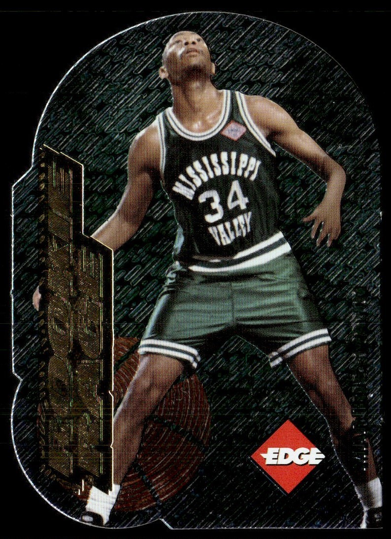 1996-97 Edge Rookie Rage Die Cut Marcus Mann #25