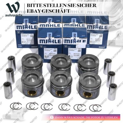 6X Kolben Ringe Set Oversized 0.5mm für Mercedes-Benz G350d ML350 CDI OM642 3.0