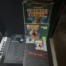 Data East Ring King Boxing (NES) 2-Player NTSC-U/C w/ Box & Manual CIB
