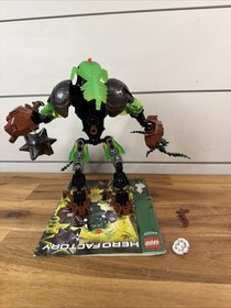 LEGO HERO Factory Ogrum (44007) NEAR COMPLETE (1 Sub part) w/ manual Ships Fast!