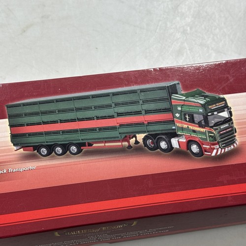 CORGI CC13730 SCANIA R LIVESTOCK VALLEY TRANSPORT 1:50 HAULIERS RENOWN LTD ED - Picture 20 of 24