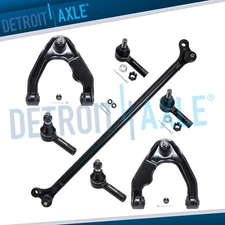 7PC Front Upper Control Arms Tierod + Center Link for 2000 - 2004 Nissan Xterra