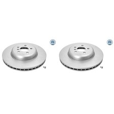 2x MEYLE-PD 348mm BREMSSCHEIBEN VORNE passend für BMW 3 5 6 7 X3 X4 X5 | 383 521