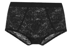 Victoria's Secret PINK Wink Shortie BoyShort Flirty Lace Black XS S M L NWT