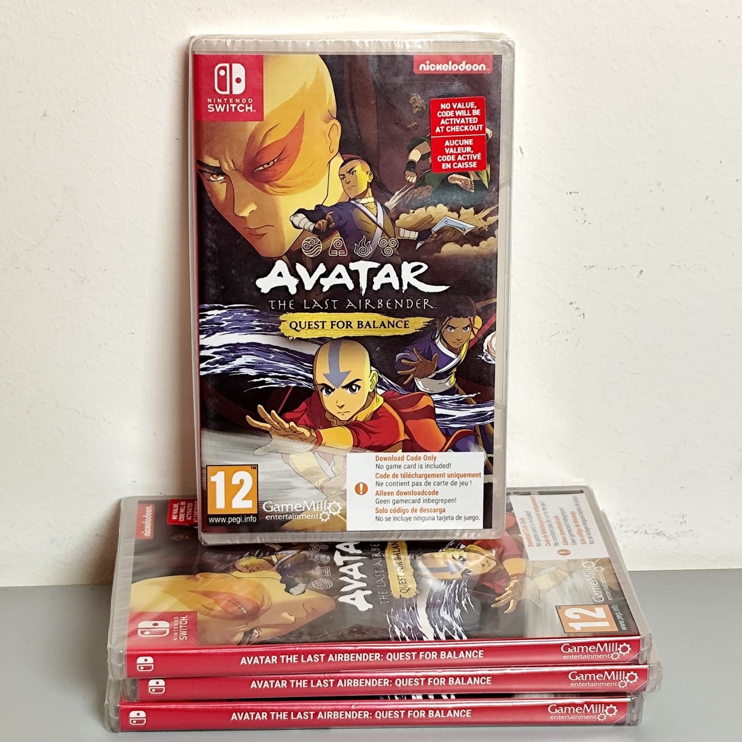 VIDEOGIOCO AVATAR THE LAST AIRBENDER QUEST FOR BALANCE NINTENDO SWITCH SIGILLATO