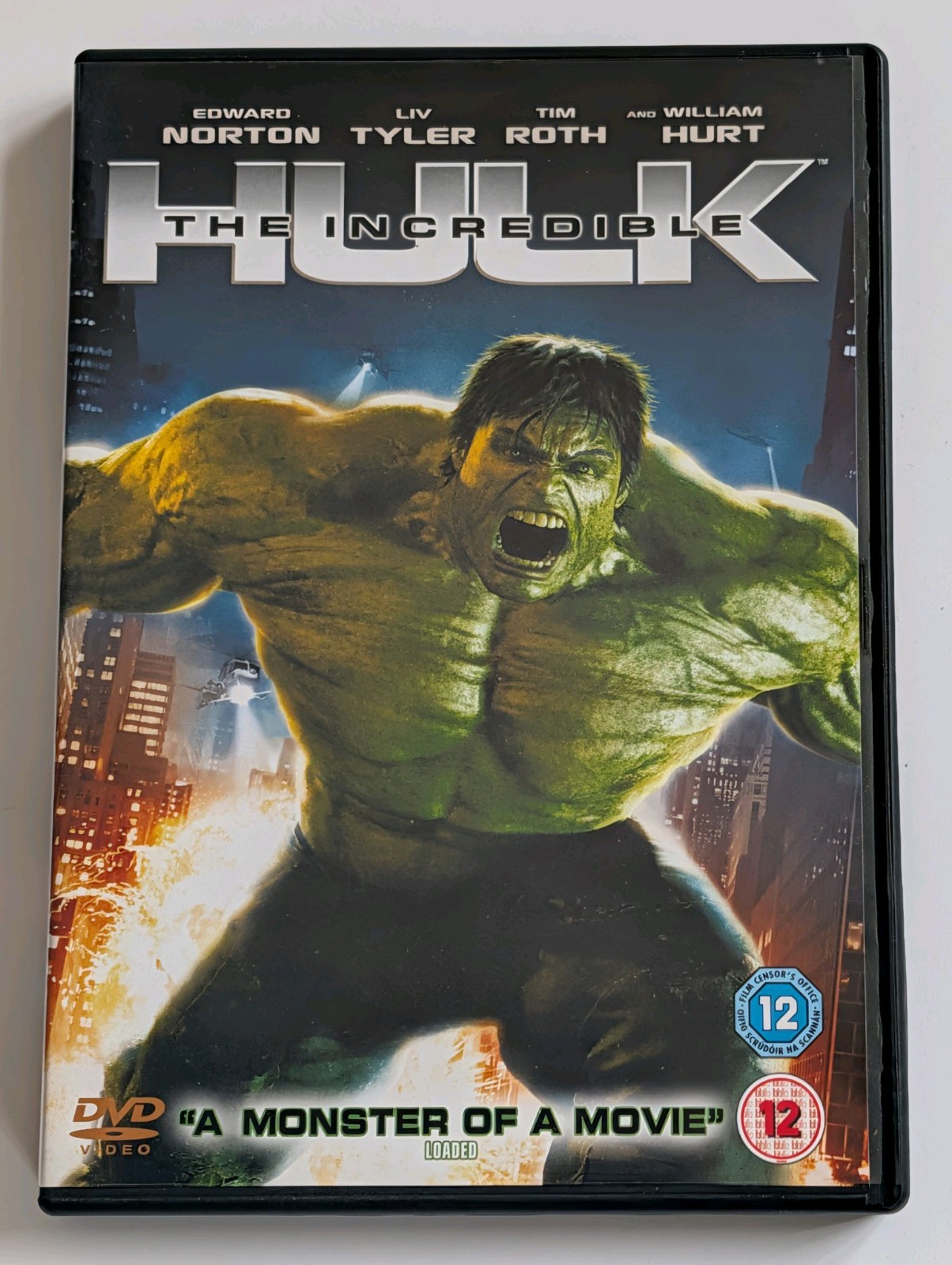 The Incredible Hulk (DVD, 2008)