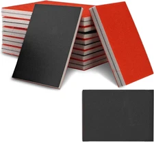24 Pieces 180-3000 Grit Sanding Sponge Kit, Wet Dry Sand Paper Pad, Small Fine S