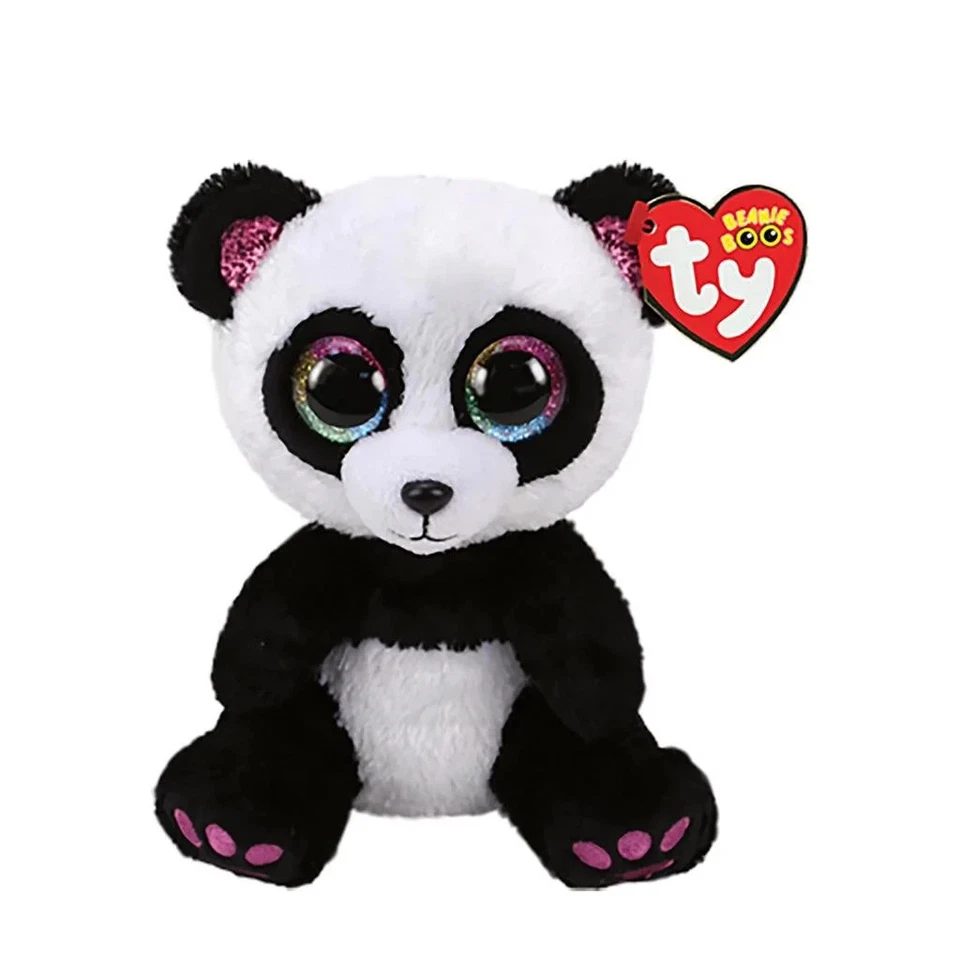 Ty Beanie Boo's Panda Paris 22cm – Glubschi Plüschtier mehrfarbig | NEU