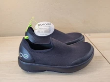 OOFOS OOMG Eezee Women’s Slip-On Shoes #5072 Black Size 6.5