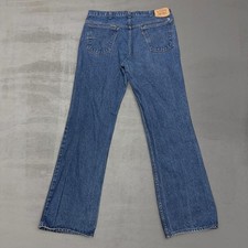 Levi's 517 Bootcut Jeans Blue Orange Tab Vintage 20517-0217 36 x 32