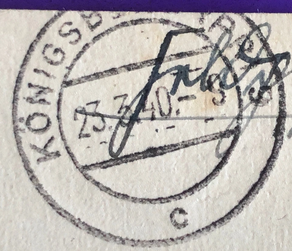 WW2 Feldpost Fliegerausbildungsregiment 33, 5. Komp Königsberg Pr 1940 AK Humor - Bild 3 von 4