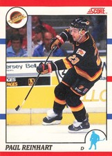 Paul Reinhart 1990-91 Score American #173 Vancouver Canucks
