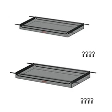 Outdoor Rack Storage Mesh Bag Camping Tableware Organizer Portable Tripod Bag