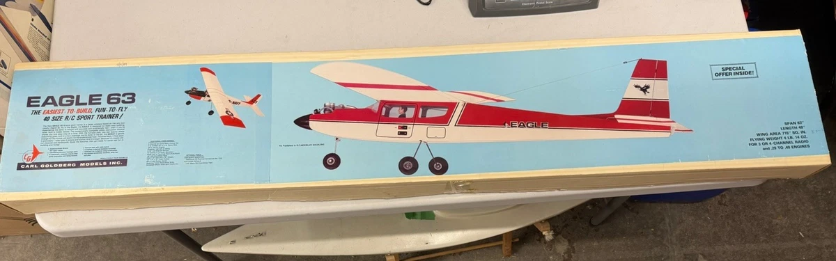 Carl Goldberg R C avion CG train d'atterrissage rétractable
