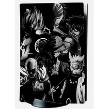 New Anime Heroes Vinyl Skin For PS5 Disk Edition Naruto Luffy