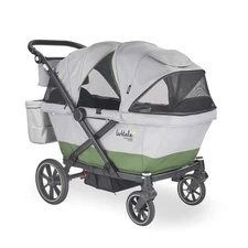 Larktale Caravan Coupe V2 Compact Stroller, Reclining 2-Seat Wagon (Open Box)
