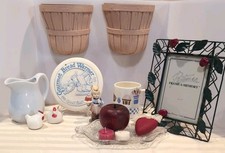 Vintage Kitchen Decor Lot Farmhouse Cottage A...