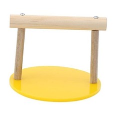 Parrot Training Stand, Plastic Base Chew-Resistant Perch for Parrots,