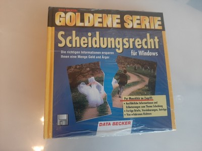 Data Becker - Scheidungsrecht für Windows - Retro - Software