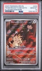 PSA 10 Team Rocket’s Meowth 203/182 Illustration Rare - Destined Rivals Pokémon