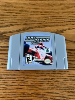 Nintendo 64 N64 Authentic Indy Racing 2000 Cart Only MINT LABEL