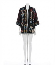 Johnny Was Asli Poncho Black
