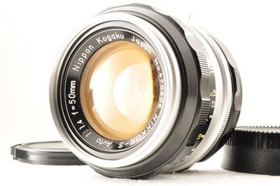Nikon Nippon Kogaku NIKKOR-S Auto 50mm f/1.4 Standardobjektiv *Near Mint+5* #...