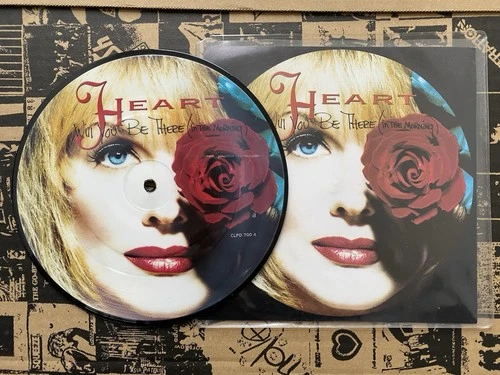 Heart - Will You Be There / These Dreams 7" Picture Disc - Unplayed - 1993
