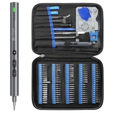 Mini Electric Screwdriver, 120 in 1 Small Portable Cordless Power Screwdriver...