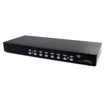 StarTech.com 8 Port Rackmount USB VGA KVM Switch - 8-fach VGA Umschalter mit Aud