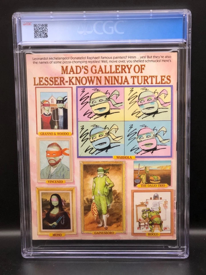 MAD Magazine #291 - Teenage Mutant Ninja Turtles CGC 9.4 1989 - Image 2 of 3