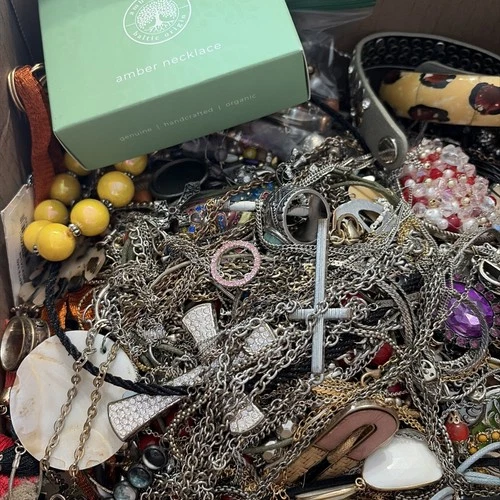 21 lbs. Huge Jewelry Lot.  All Wearable - Costume And Vintage!