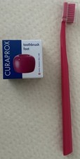 Curaprox CS 1560 TRIO PACK/ Zahnpflege Zahnbürste Halter Fuß/ magenta pink