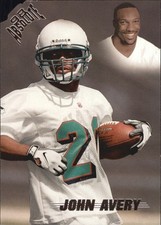 1998 Absolute Retail #75 John Avery RC Rookie Card. rookie card picture