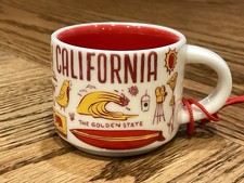 Starbucks Mini 2Oz California Ornament/Demitasse Cup  Been There Series  