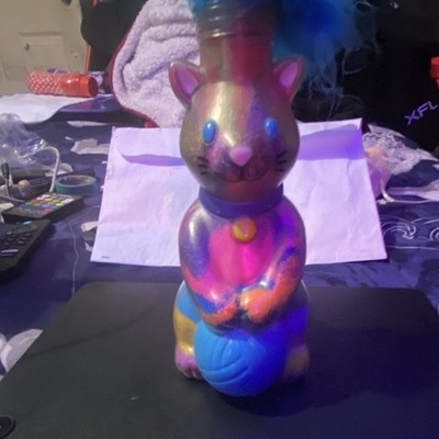 Midwest Multicolor Resin Cat Figurine with Ball of Yarn Animal Sculpture