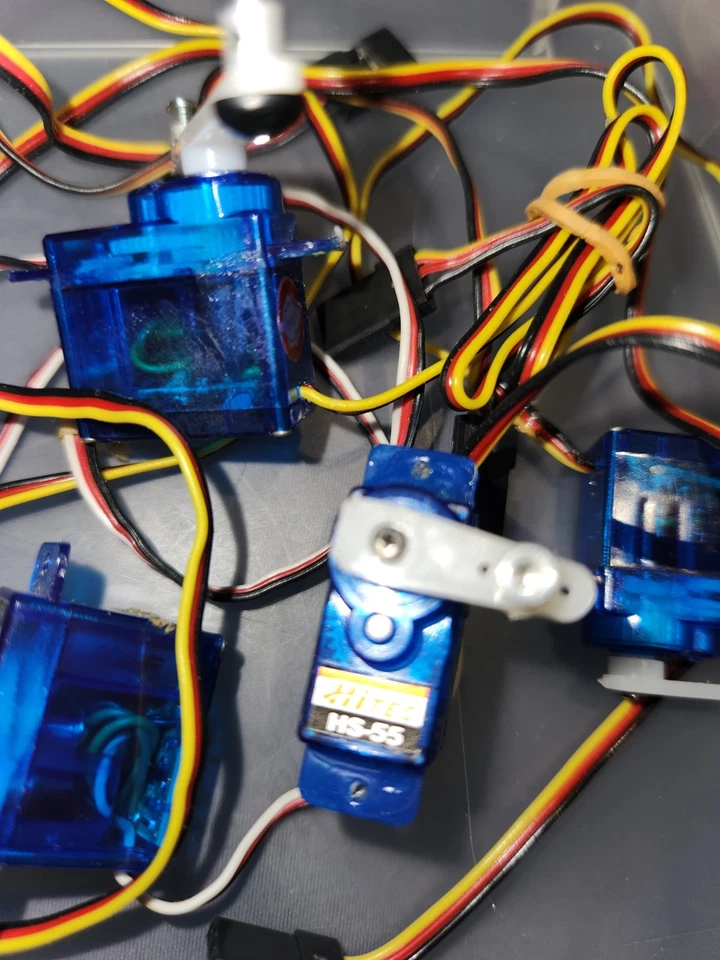 Lot of (10) Hitec ~ HS-55 Economy Feather Sub Micro Servo - Image 4 of 4