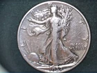 1937-S Liberty Walking Half,  Circulated Ave, .3617 Oz Silver (US-8946)