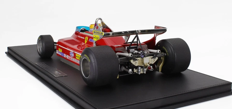 MODELLINO AUTO STATICO GP REPLICAS FERRARI F1 312T4 MONACO 1979 SCHECKTER 1/12 - Immagine 4 di 4