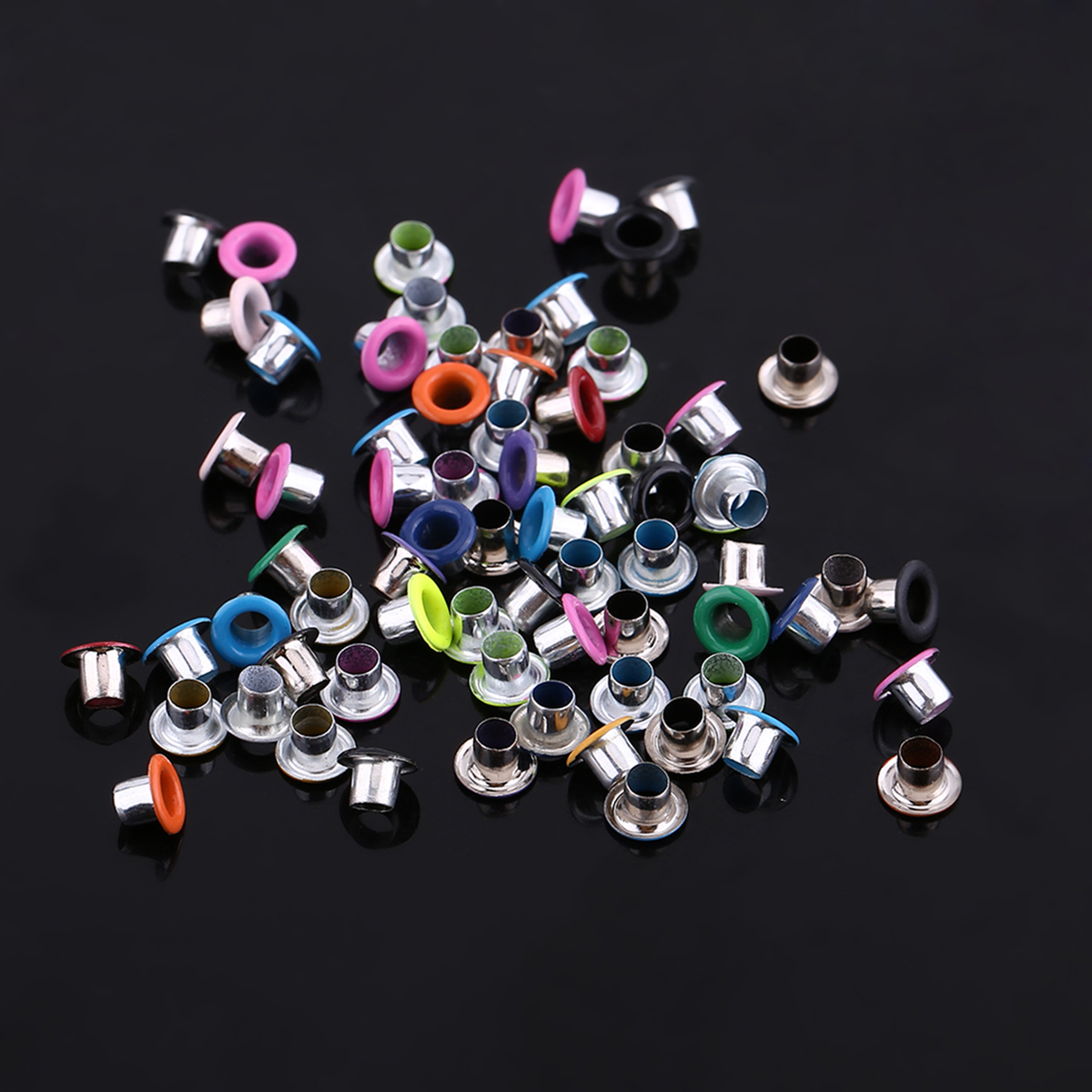 We R Memory Keepers Eyelets For Scrapbooking – Warm Metal Tones, Standard 1/3" Head, 4 Color Pack - View #11