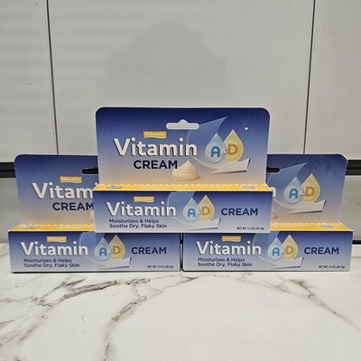 3 Natureplex Vitamin A&D Cream Moisturize & Soothe Dry Flaky Skin Non-Greasy