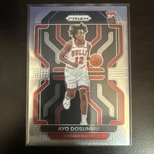 2021-22 Panini Prizm Ayo Dosunmu 271 RC Rookie Card Bulls Timberwolves