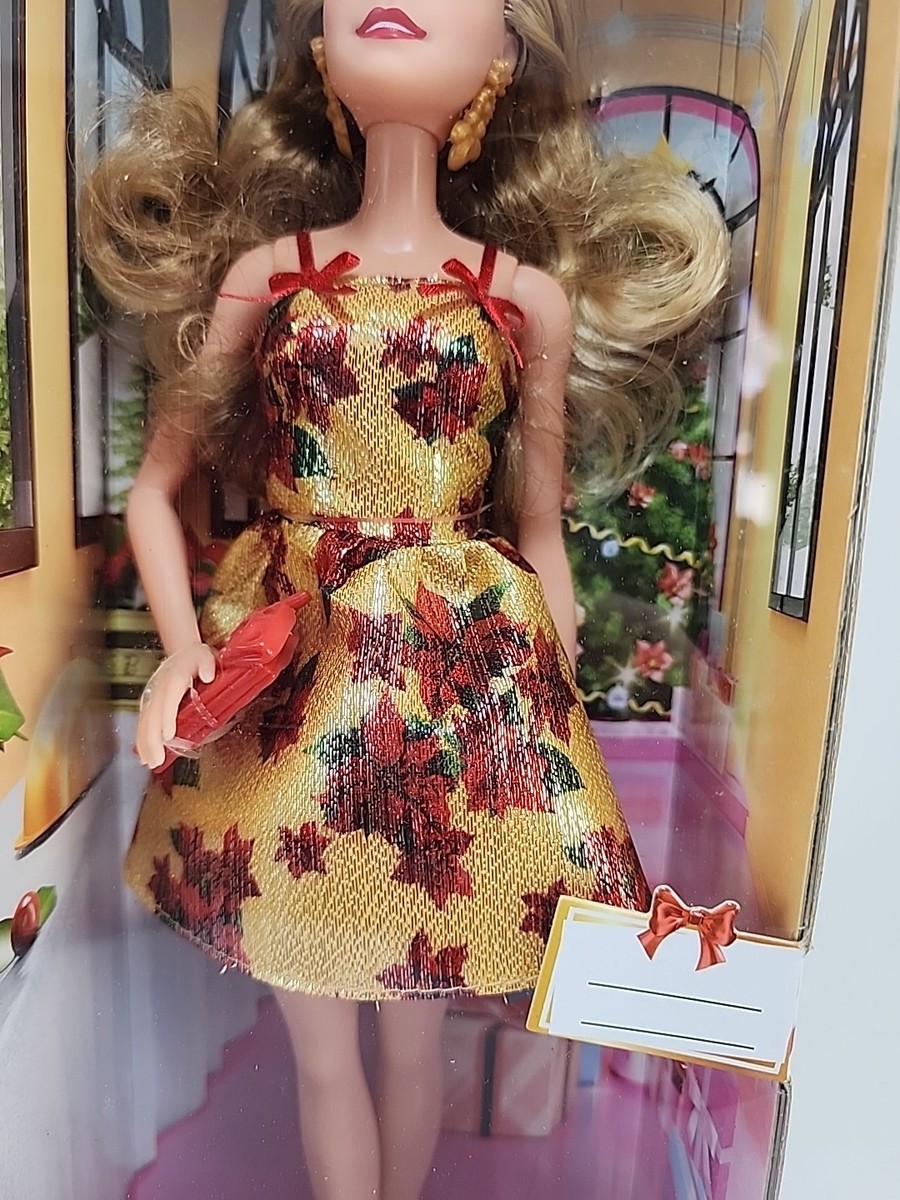Poupée Barbie Christmas 2017 - Édition De Noël Ref. FTF78 - Occasion Pour Collectionneuse