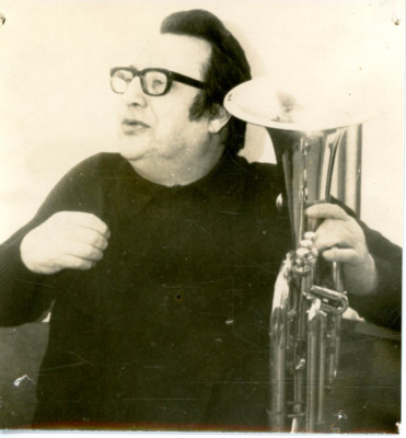 Raymond Devos, Comedian Vintage Silver Print 9x9 Circ Silver Print