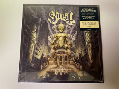 GHOST CEREMONY AND DEVOTION 2XLP VINYL LIVE BRAND NEW SEALED PAPA EMERITUS