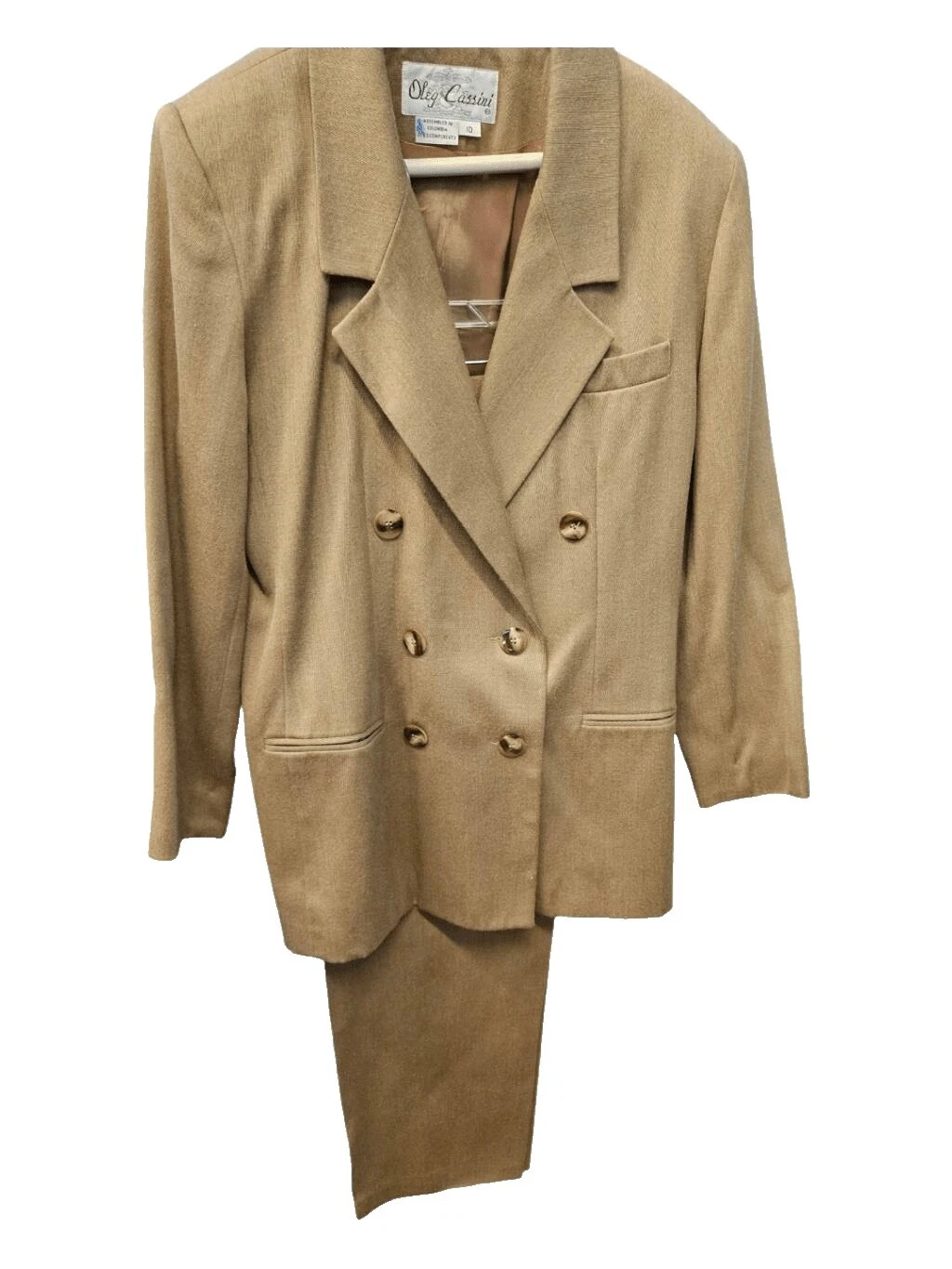 Trajes y Marrón Oleg Cassini Suit Separates para Mujeres