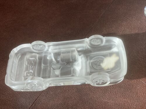 Porsche 959 Anna Hutte 24% leaded crystal classic race car 1980s Germany stand - Picture 7 of 8