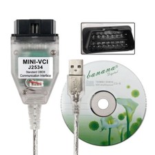 Mini Vci J2534 V18.00.012 For Toyota Diagnostic Cable Tis Techstream Car Scanner Mini Vci J2534 V18.00.012 For Toyota Diagnostic Cable Tis Techstream Car Scanner